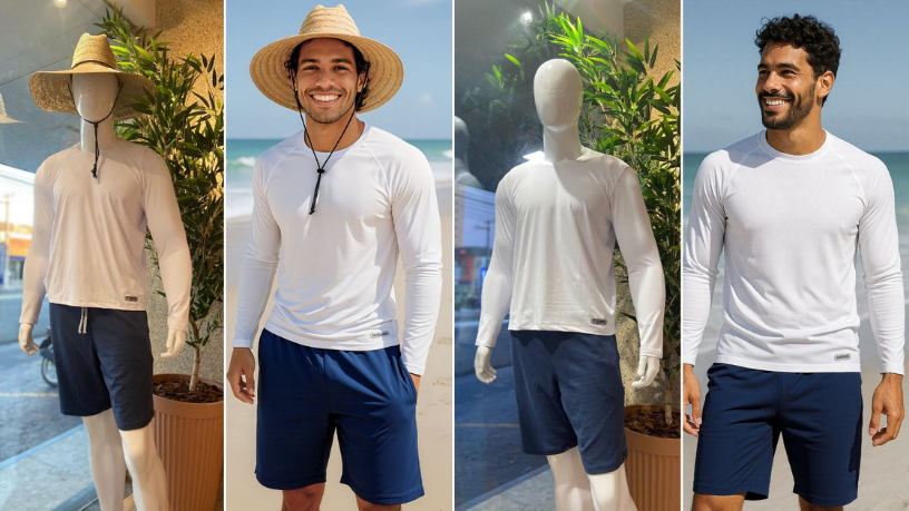 FotoModel fortalece o design inclusivo ao criar imagens que representam todos os corpos e estilos.