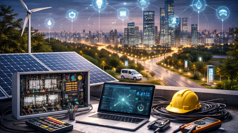 Matheus Vinicius Voigt ressalta que tecnologia e planejamento elétrico são essenciais para infraestrutura urbana moderna.